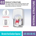 AR 800-L4-HS Micromist Hand Sanitizer Dispenser | Welldone