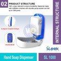 SL 1000 Hand Soap Dispenser | Quality Washroom Dispenser MY |Welldone
