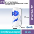 SL 603 Fan Type Air Freshener Dispenser | Quality Aerosol Dispenser MY | Welldone