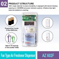 AZ 602F Fan Type Air Freshener Dispenser | Fragrance Solution MY | Welldone