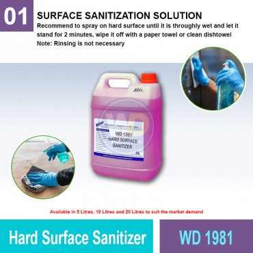 Hard Surface Sanitizer
