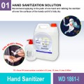 WD 1861-I IPA Hand Sanitizer | Quality Sanitizer Malaysia | Welldone
