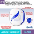 SL 1008 Jumbo Roll Tissue Dispenser | Washroom Accessories MY | Welldone