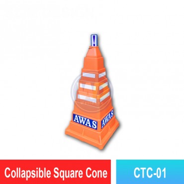 Collapsible Square Cone