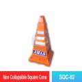 SQC-002 Non Collapsible Square Cone 30" | Quality Safety Cone MY | Welldone