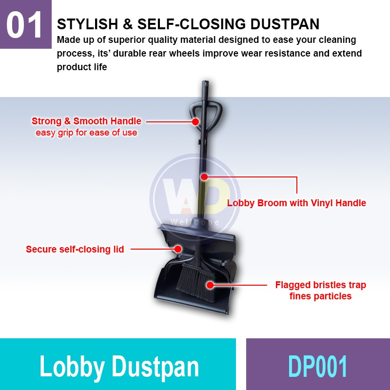 DP001 Lobby Dustpan | Quality Cleaning Accessories MY | Welldone