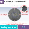 S16 Sanding Disc Screen | Quality Floor Buffing MY | Welldone