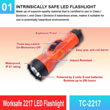 Worksafe 2217 LED Flashlight