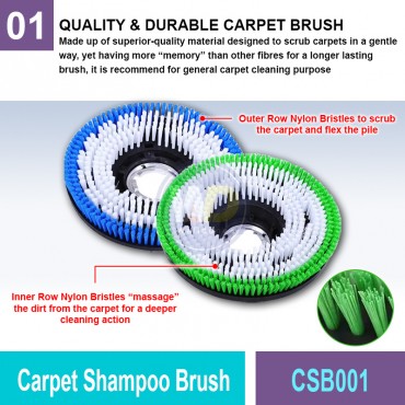 Carpet Shampoo Brush