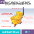 SB101 Single Bucket Wringer | Quality Cleaning Equipment MY | Welldone
