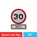RP.7 Speed Limit Sign | Quality JKR Signboard MY | Welldone