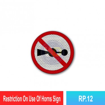 Restriction On Use of Horn Sign
