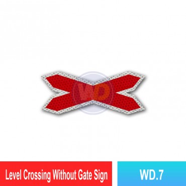 Level Crossing Without Gate Sign