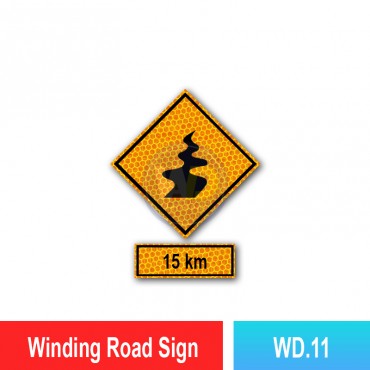 Winding Road Sign
