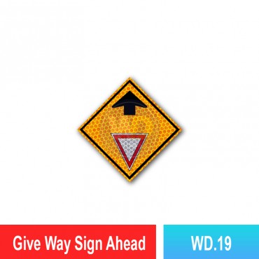 Give Way Sign Ahead
