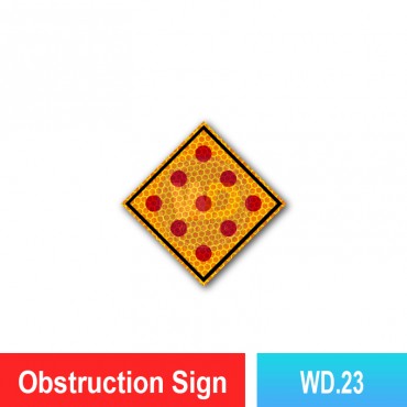 Obstruction Sign