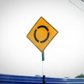 WD.31 Roundabout Ahead Sign | Quality JKR Signboard MY | Welldone