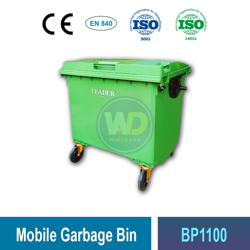 1100 Liter Mobile Garbage Bin