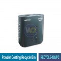 RECYCLE-188/PC Powder Coating Recycle Bin | Eco-Friendly Waste Solutions | Welldone
