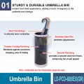 LD-DUS-607/SS Umbrella Bin | Quality Umbrella Stand MY | Welldone