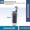 LD-DUS-607/SS Umbrella Bin | Quality Umbrella Stand MY | Welldone