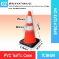 TC30-S/H PVC Traffic Cone | Quality Safety Cone MY | Welldone