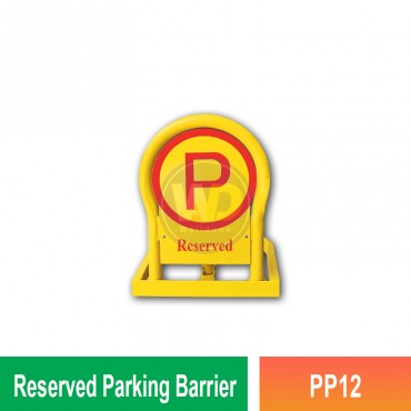 Reserved Parking Barrier