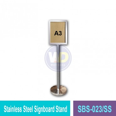 Stainless Steel Signboard Stand