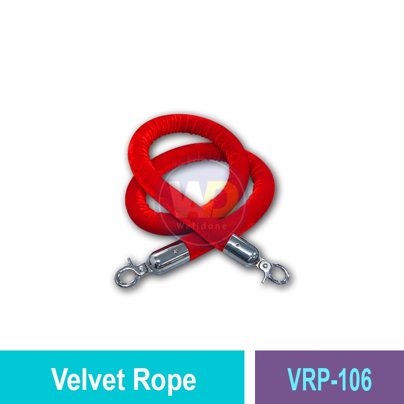VRP-106 Velvet Rope | Quality Rope For Q-Up Stand MY | Welldone