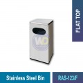 RAS-123/F Stainless Steel Bin | Quality Waste Bins MY | Welldone