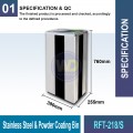 RFT-218/S Stainless Steel & Powder Coating Bin | Welldone