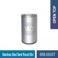 SRB-055/OT Stainless Steel Semi Round Bin | Welldone