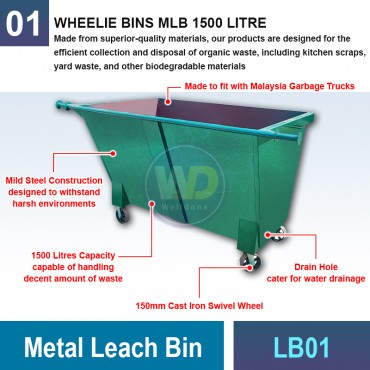 Metal Leach Bin