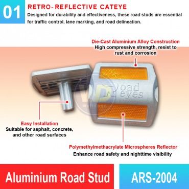 Aluminium Road Stud