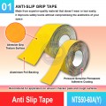 NTS50-60A(Y) Anti Slip Tape | Quality Anti-Skid Tape MY | Welldone