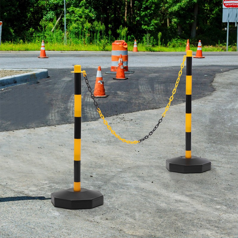 PLBP-Y/B Plastic Barrier Post | Quality Safety Bollard Malaysia | Welldone