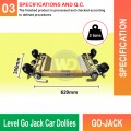 GO-JACK Level Go Jack Car Dollies | Vehicle Repositioning Tools | Welldone