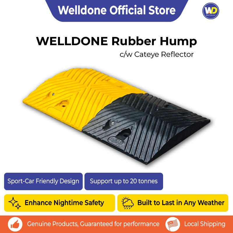 RH5 Welldone Rubber Hump | Quality Road Hump Malaysia | Welldone