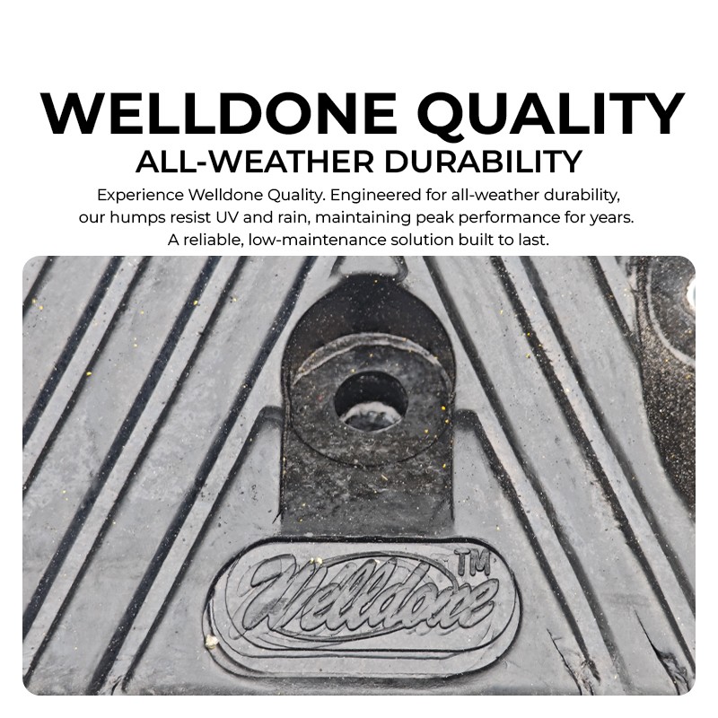 RH5 Welldone Rubber Hump | Quality Road Hump Malaysia | Welldone