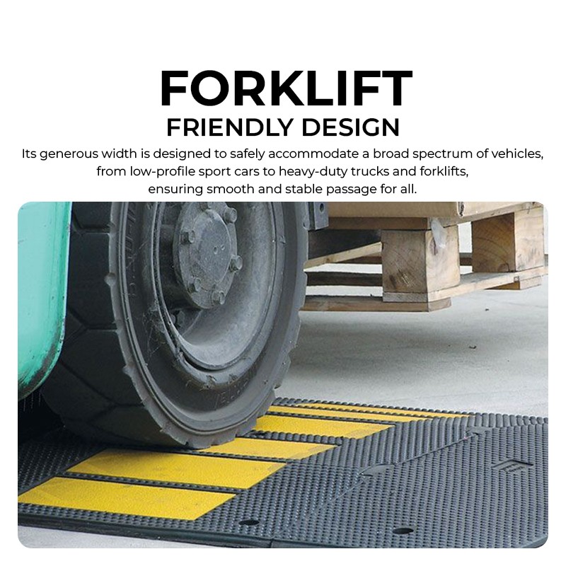 RHB24 Rubber Big Hump | Heavy-Duty Traffic Control Malaysia | Welldone