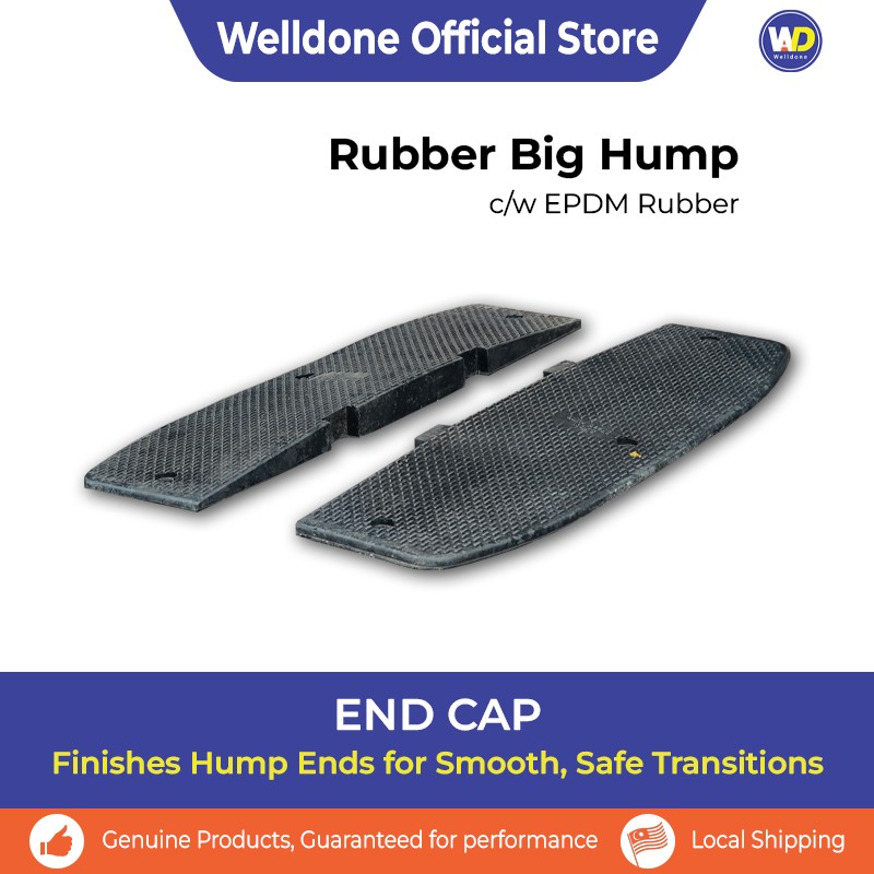 RHB24 Rubber Big Hump | Heavy-Duty Traffic Control Malaysia | Welldone
