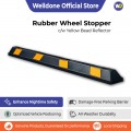 Durable Rubber Wheel Stopper: Heavy-Duty, Commercial-Grade Protection