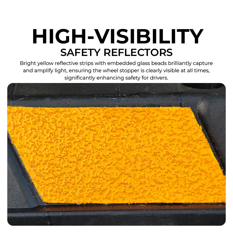 Durable Rubber Wheel Stopper: Heavy-Duty, Commercial-Grade Protection Durable Rubber Wheel Stopper: Heavy-Duty, Commercial-Grade Protection