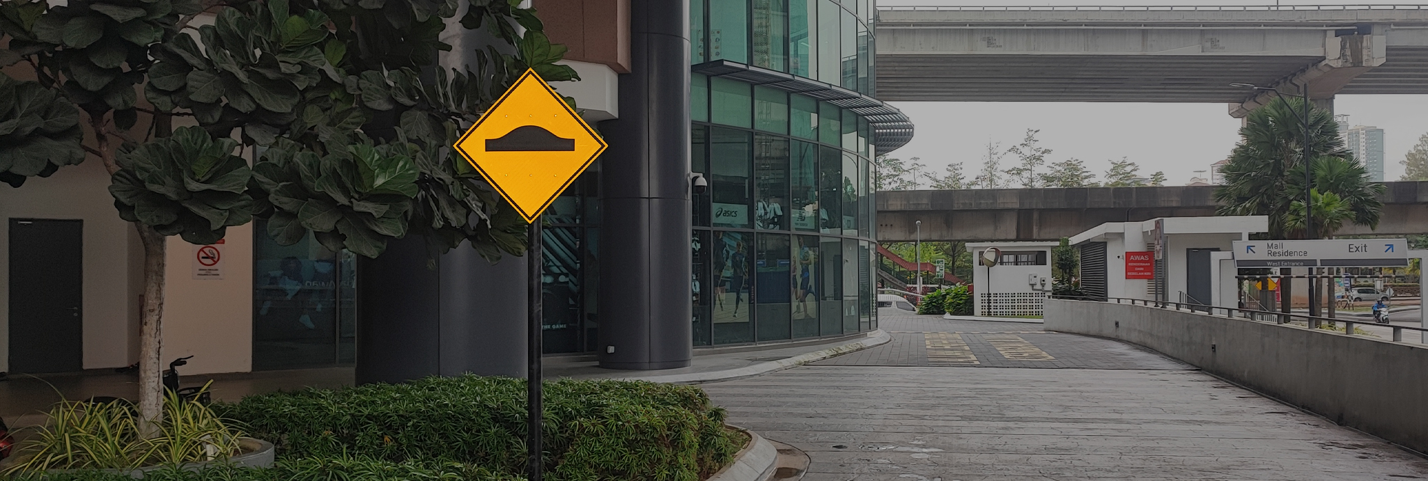 #2 Road Signages Slide background